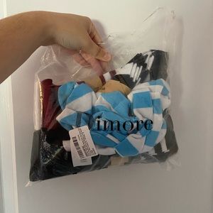 Seven Pairs of Thigh High Socks w/ Designs